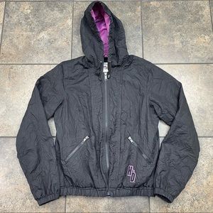 Women’s VTG 2003 Harley-Davidson Motorcycle Full Zip Windbreaker Jacket Size M